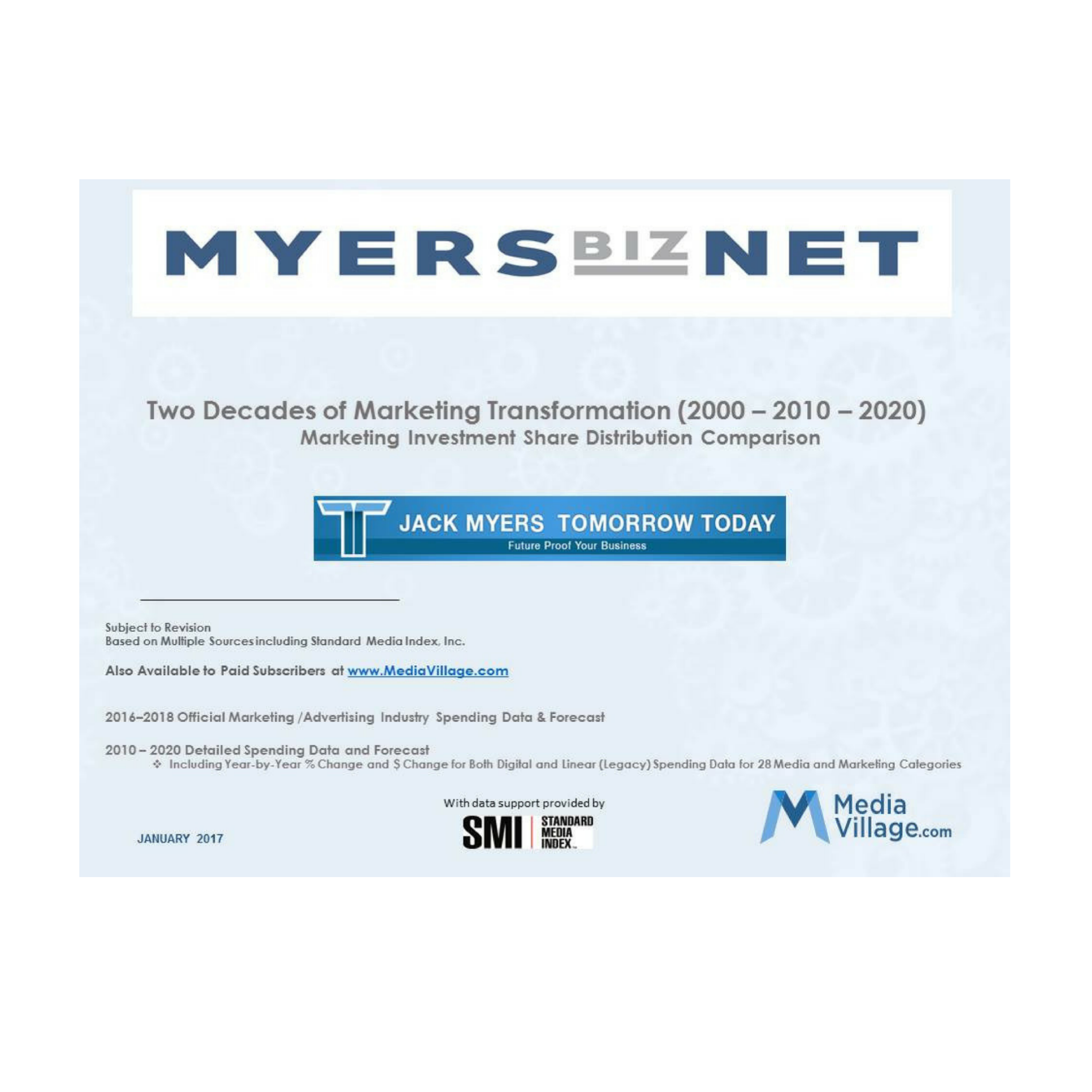 Cover image for  article: 2020 Economic Forecast: Two Decades of Marketing Transformation