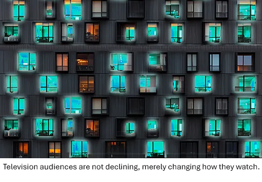 Nielsen Data Show That Television is Not Declining
