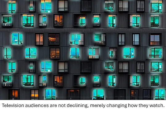 Nielsen Data Show That Television is Not Declining