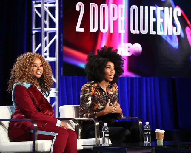 Cover image for article: TCA: Podcast Royalty “2 Dope Queens” Hit the Jackpot at HBO
