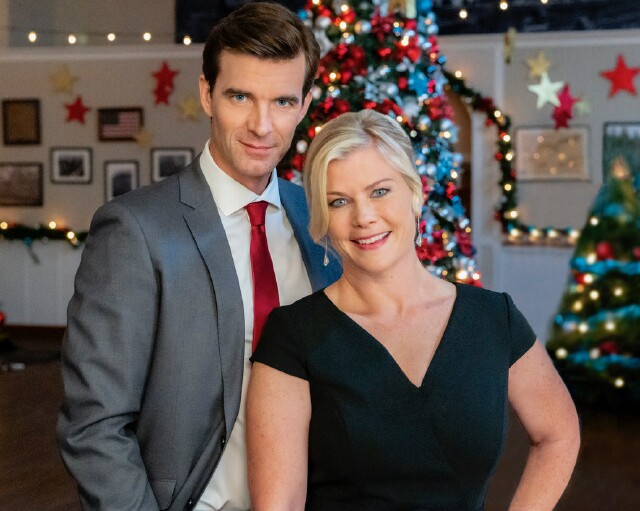 Cover image for  article: Alison Sweeney on Her Second Hallmark Christmas Movie