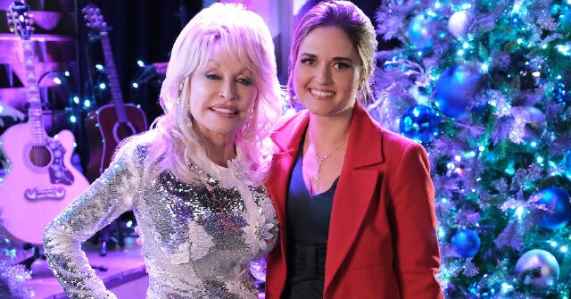 Danica McKellar Teams with Dolly Parton for “Christmas at Dollywood