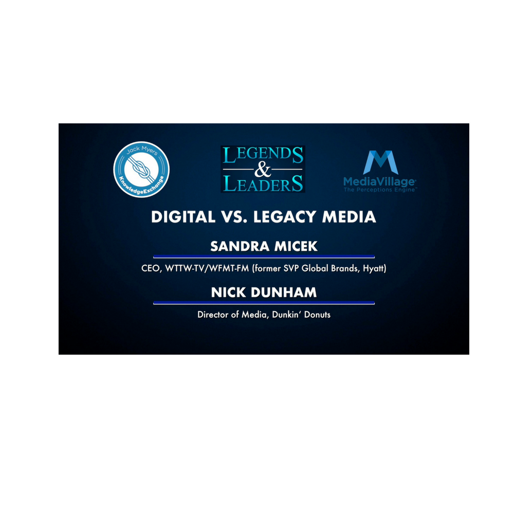 Cover image for  article: Video: Digital vs. Legacy Media with Sandra Micek and Nick Dunham