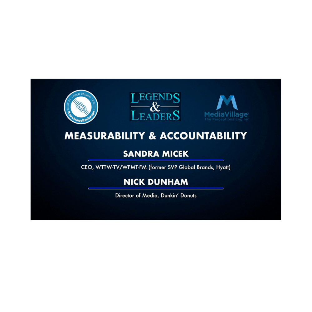 Cover image for  article: Video: Measurability and Accountability with Sandra Micek and Nick Dunham