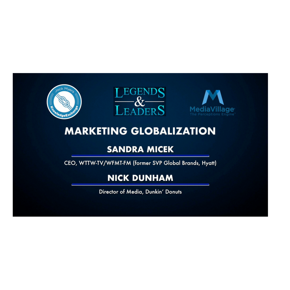 Cover image for  article: Video: Marketing Globalization with Sandra Micek and Nick Dunham