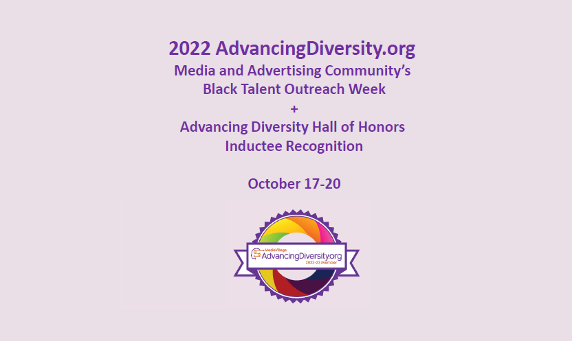 Cover image for article: Advertising and Media Community Announces 11 New AdvancingDiversity.org Hall of Honors Inductees and Black Talent Outreach Week