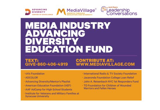 Media Industry Advancing Diversity Education Fund: Contribute Now