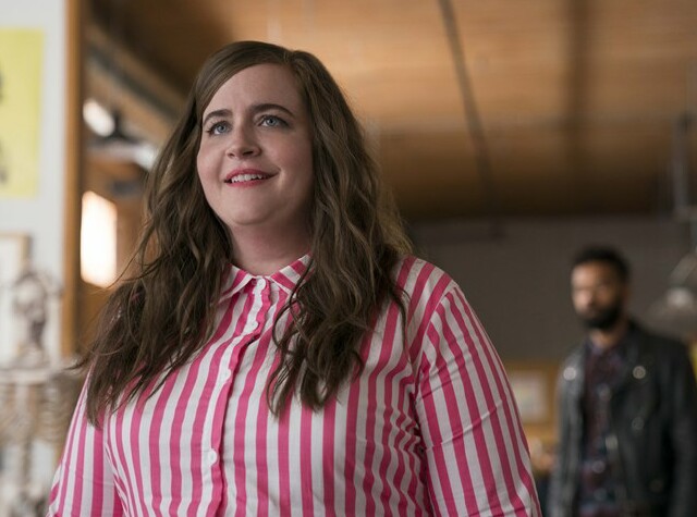 Cover image for  article: Aidy Bryant Does Big Things in Hulu’s “Shrill”