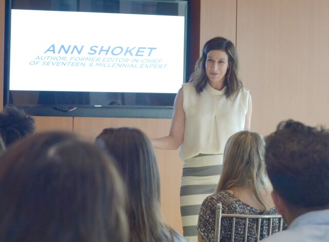 Cover image for article: Author Ann Shoket at MediaVillage's 3rd Annual 1stFive Summer Intern Experience, Powered by Turner