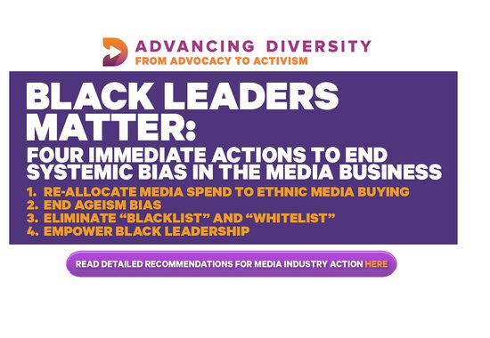 AdvancingDiversity.org Announces Four Immediate Actions to End Systemic Bias in Media Industry