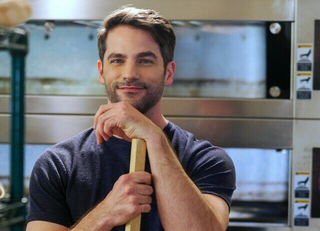Cover image for article: Brant Daugherty Brings His Quarantine Baking Skills to Hallmark in "The Baker's Son"