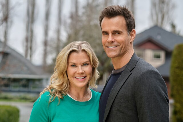 Cover image for  article: Alison Sweeney Returns to Hallmark in "Carrot Cake Murder," the Seventh "Hannah Swensen Mystery"