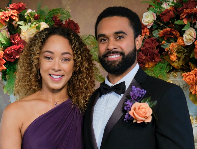 Cover image for  article: Chaley Rose on Filming Hallmark's "My Best Friend's Bouquet" During the Pandemic