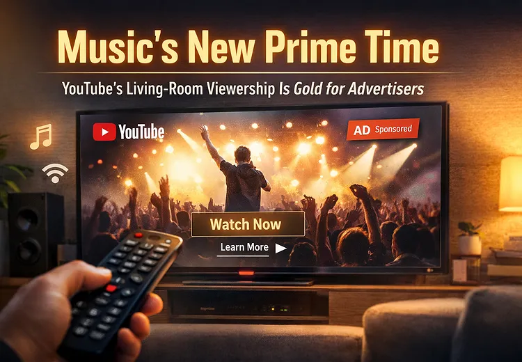 Music’s New Prime Time: YouTube's Living-Room Viewership is Gold for Advertisers
