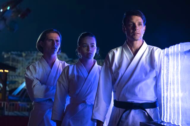 Cover image for  article: "Cobra Kai" Has Stayed Strong On Its Journey from "Karate Kid" Movies to YouTube to Netflix