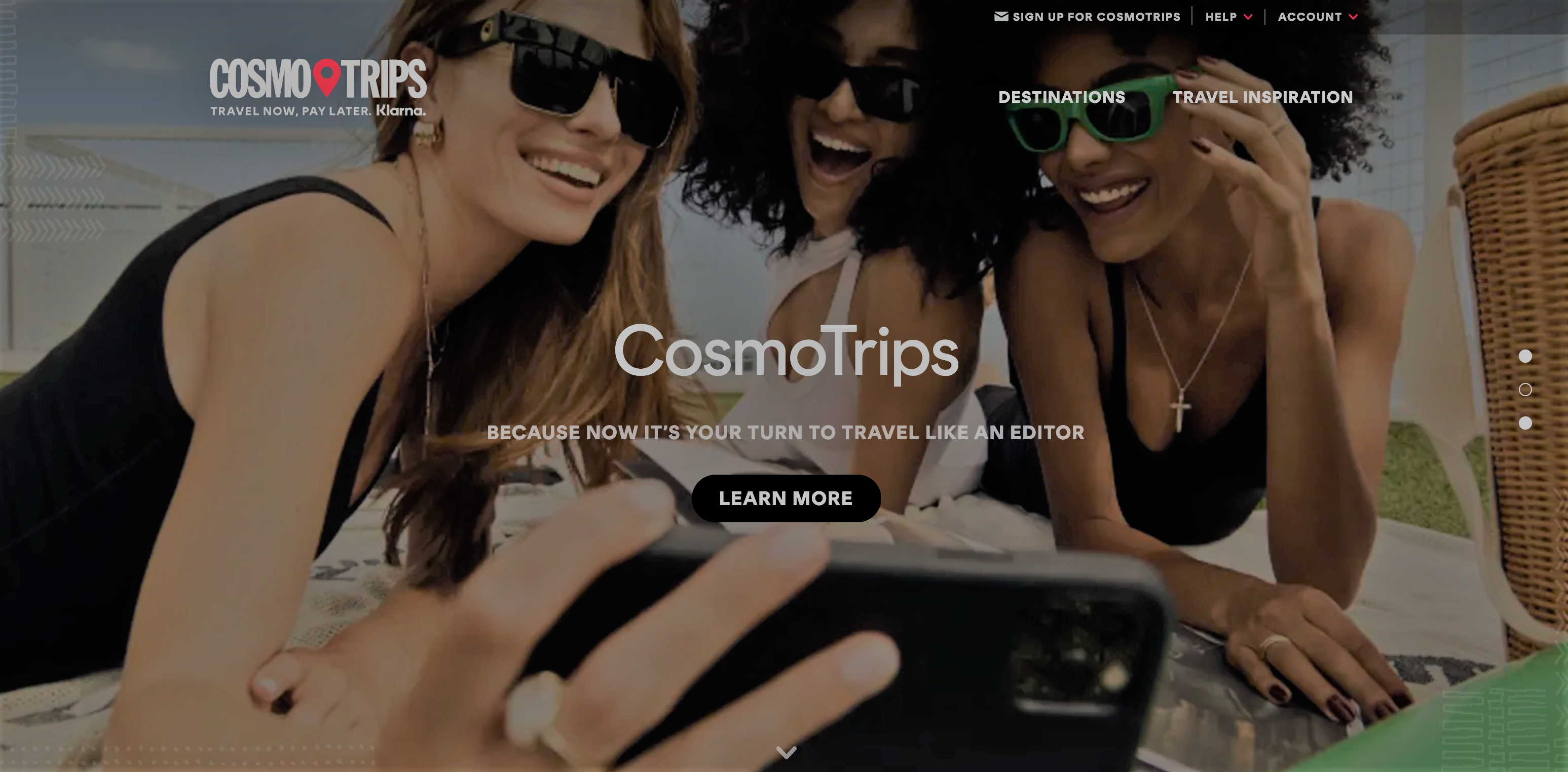 Cover image for article: Cosmopolitan Launches Concierge Travel Service for Gen Z and Millennial Consumers