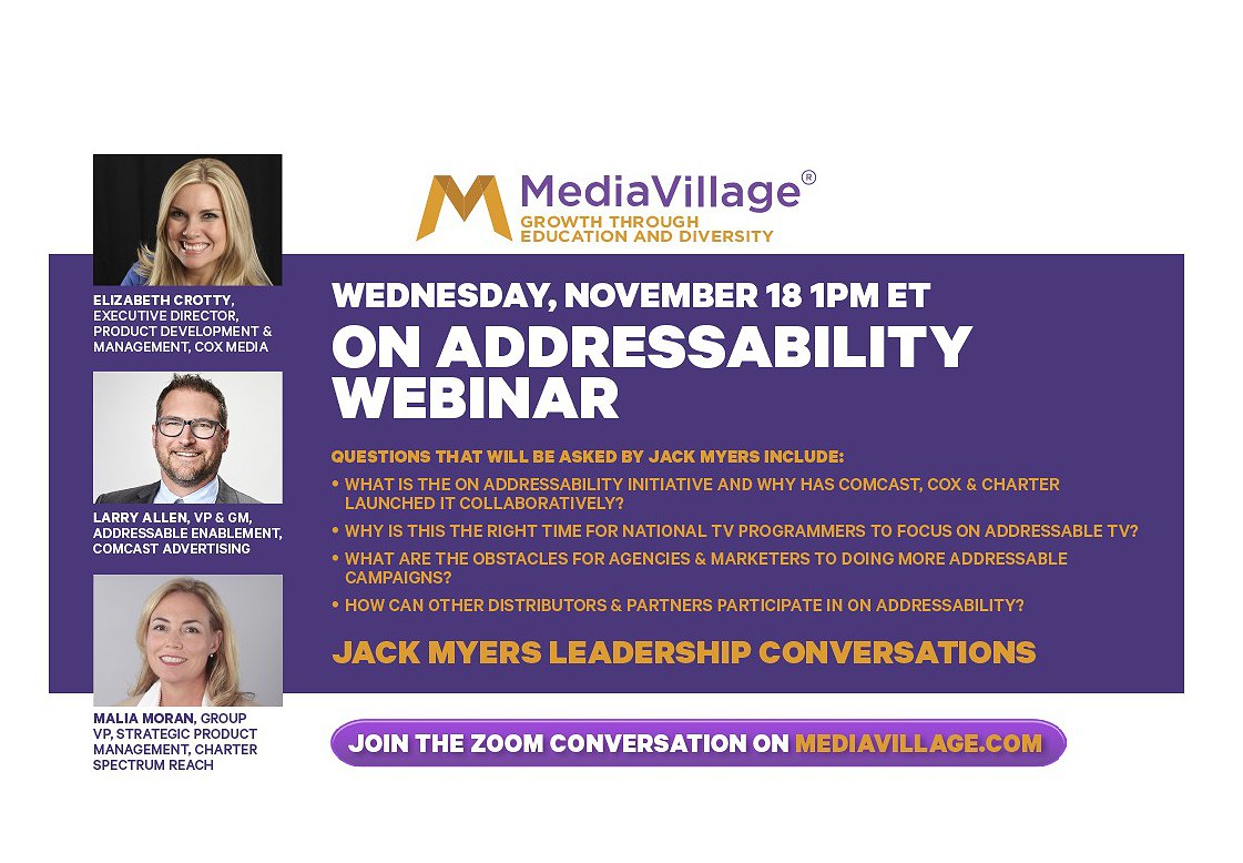 Watch Now: Deep Dive On Addressability Webinar for Marketers, Agencies and TV Executives