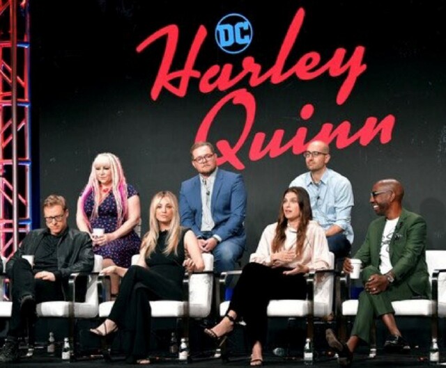 Cover image for  article: DC Universe at TCA:  Kaley Cuoco Returns to TV as “Harley Quinn”