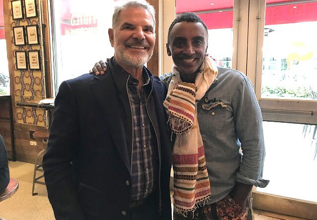 Lunch at Michael’s (at Red Rooster) with Marcus Samuelsson