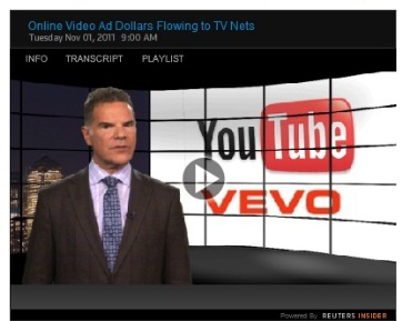 Cover image for  article: Online Video Ad Dollars Flowing to TV Nets