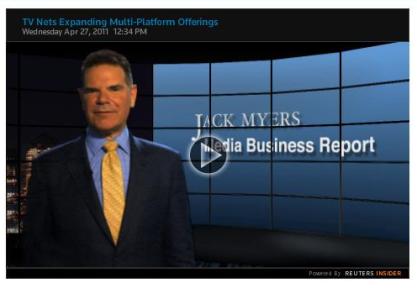 Cover image for  article: Watch It Now: Jack Myers Comments on the TV Nets Expanding Multi-Platform Offerings