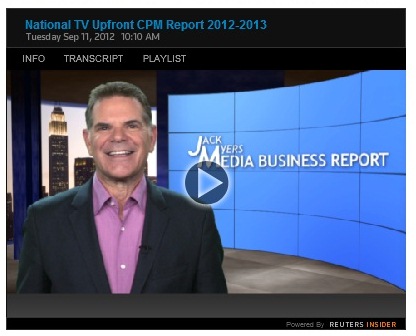 Cover image for article: National TV Upfront CPM Report 2012-2013