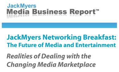 Cover image for article: blip.tv, Colgate Palmolive, Aegis, and Worldwide Biggies Execs Focus on Convergence at JackMyers Event - MediaBizBuzz.com