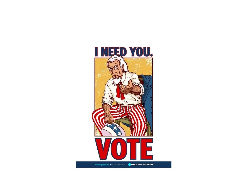 Cover image for article: USA TODAY NETWORK Unveils "Voting Because"