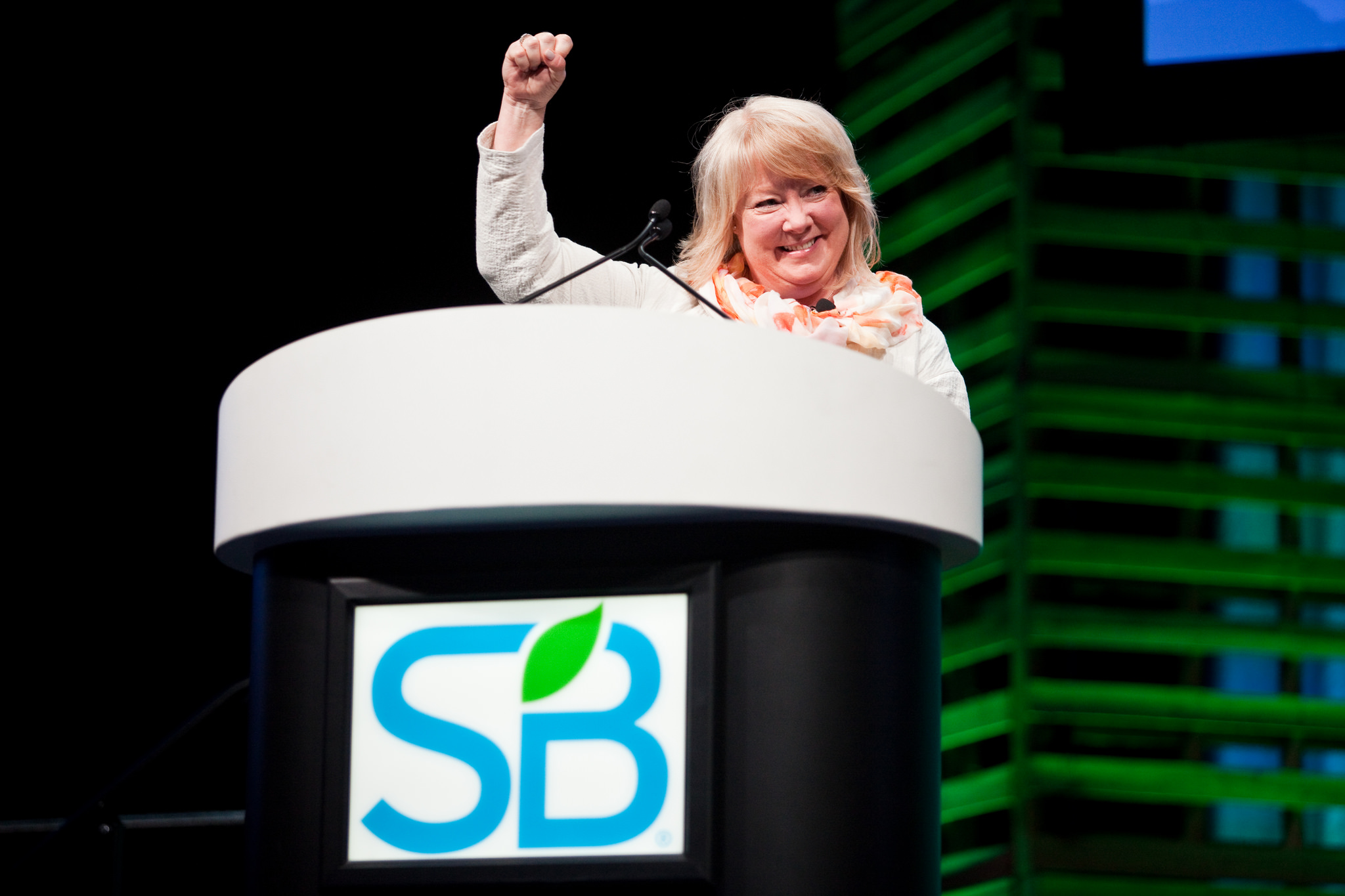 Cover image for  article: Podcast:  Sustainable Life Media CEO KoAnn Skrzyniarz on Turning Social Challenges Into Business Opportunities