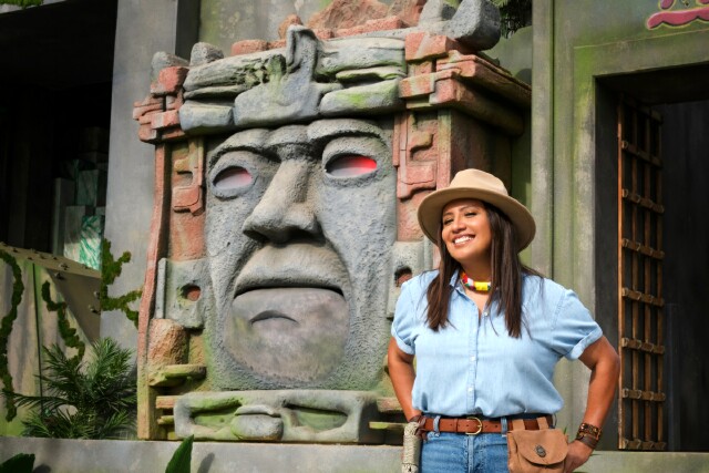 Cover image for  article: Cristela Alonso Is Feeling Like a Kid Again Hosting The CW's Reboot of "Legends of the Hidden Temple"