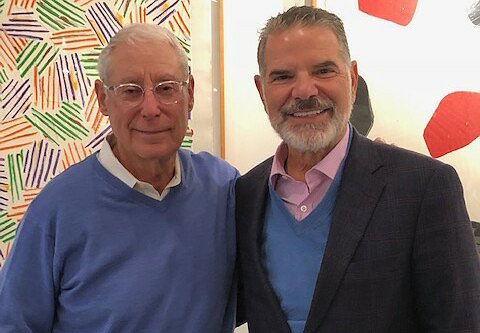 Lunch at Michael’s with Discovery’s Henry Schleiff