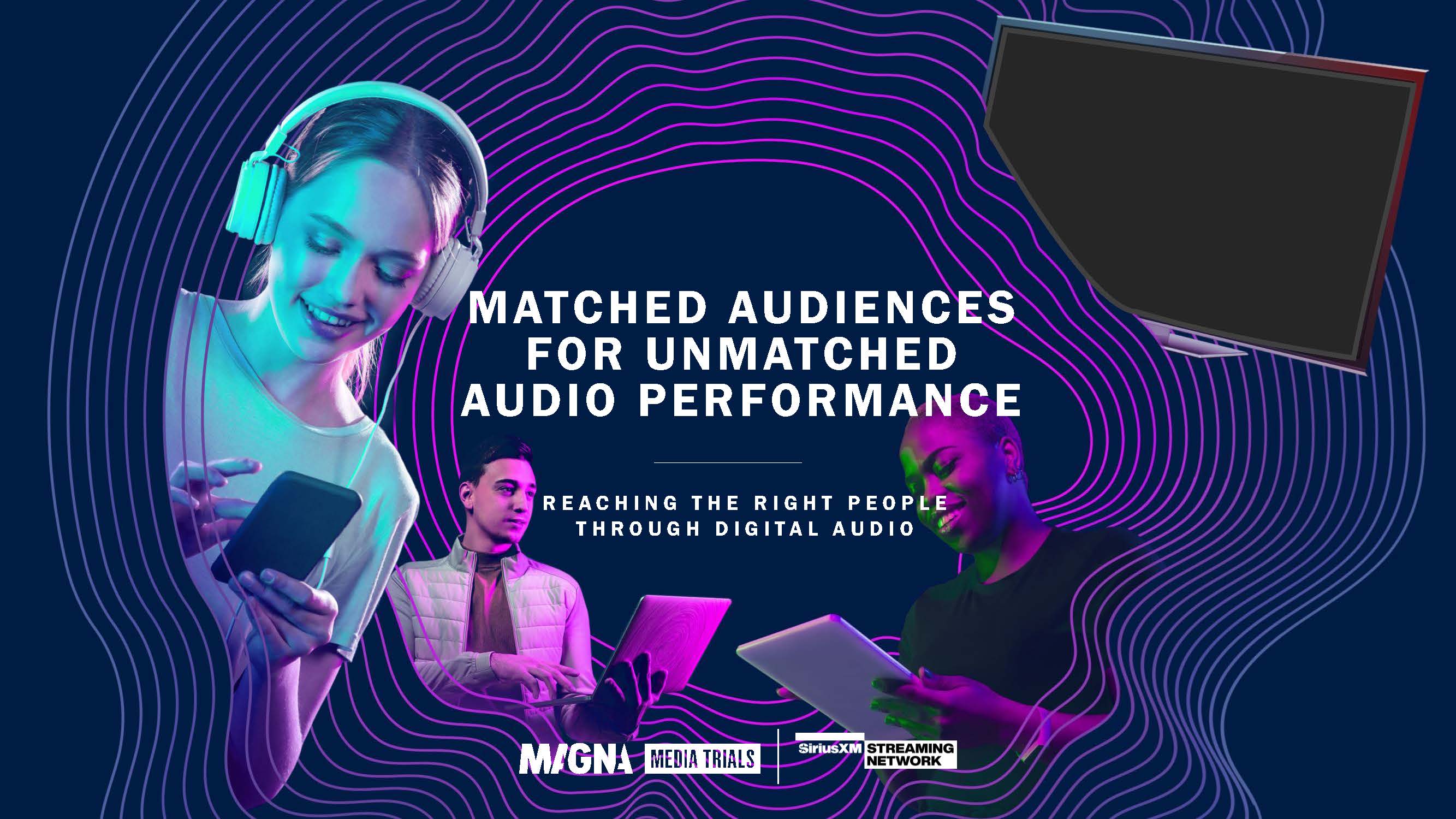 Cover image for  article: Matched Audiences Maximize Digital Audio Ad Performance. Engaging Results From a MAGNA and SXM Media Study