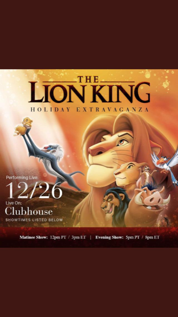 Cover image for  article: Clubhouse Breaks New Audio Ground With "The Lion King"