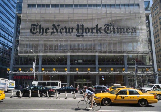 Cover image for  article: The New York Times Announces a Bold Digital Path for Newspaper