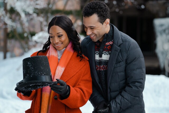 Cover image for article: "High School Musical" Stars Corbin Bleu and Monique Coleman Reteam for Lifetime's "A Christmas Dance Reunion"