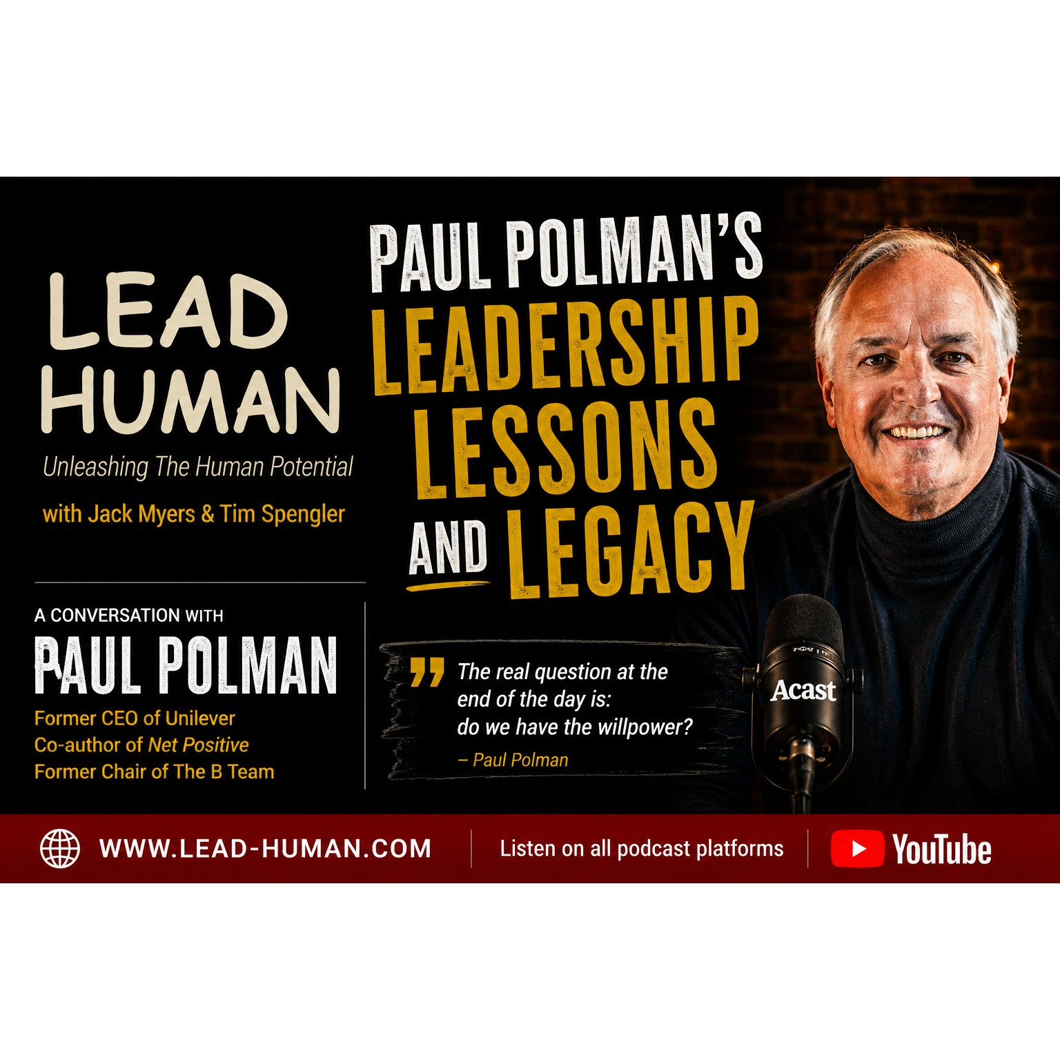 Cover image for  article: Lead Human: Paul Polman’s Leadership Lessons and Legacy