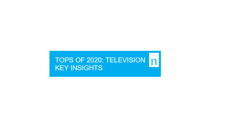 Cover image for  article: Tops of 2020: Television Key Insights