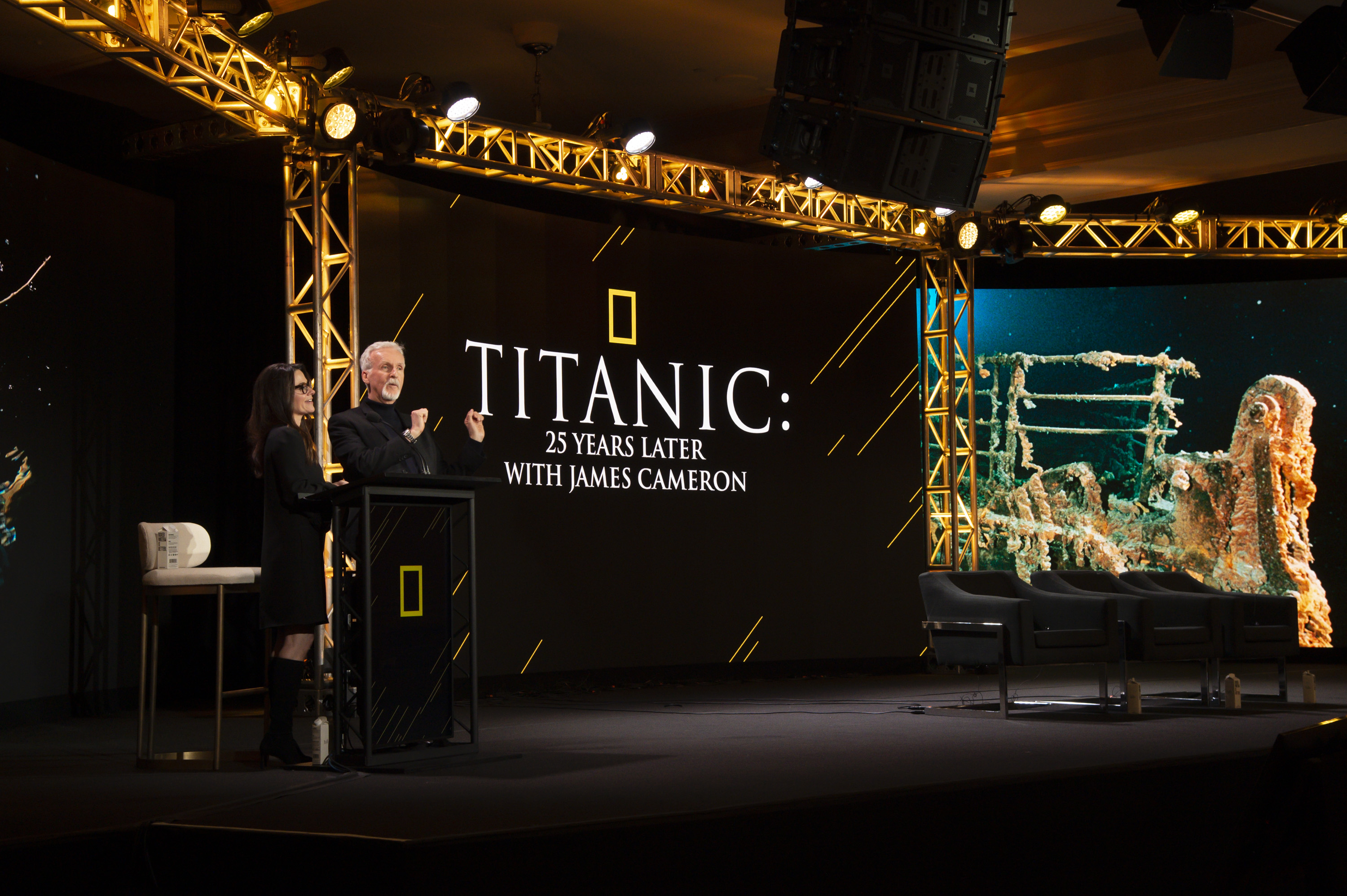 Cover image for  article: Nat Geo at TCA: Michelle Yeoh, Ryan Reynolds, James Cameron, "Titanic" and Much More