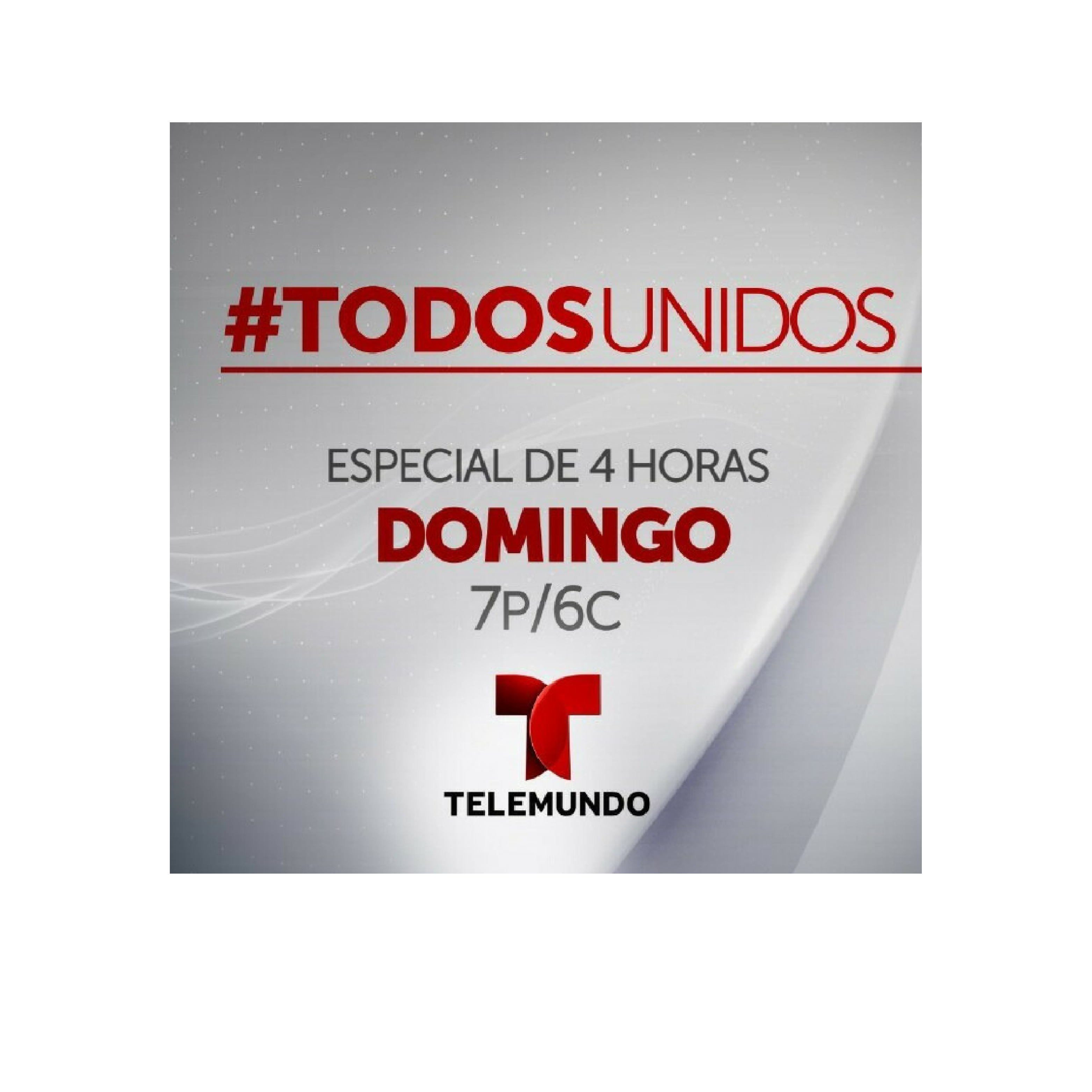 Cover image for article: Sunday on Telemundo: A Telethon for Victims of Natural Disasters in Mexico, Puerto Rico, Texas and Florida