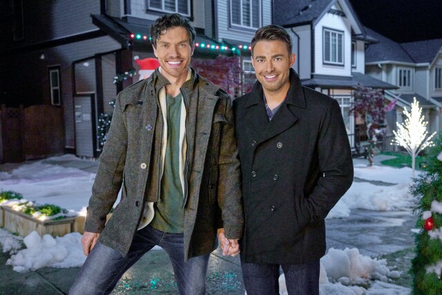 Cover image for  article: Jonathan Bennett and George Krissa Make History with "The Holiday Sitter," Hallmark Channel's First LGBTQ+ Rom-Com