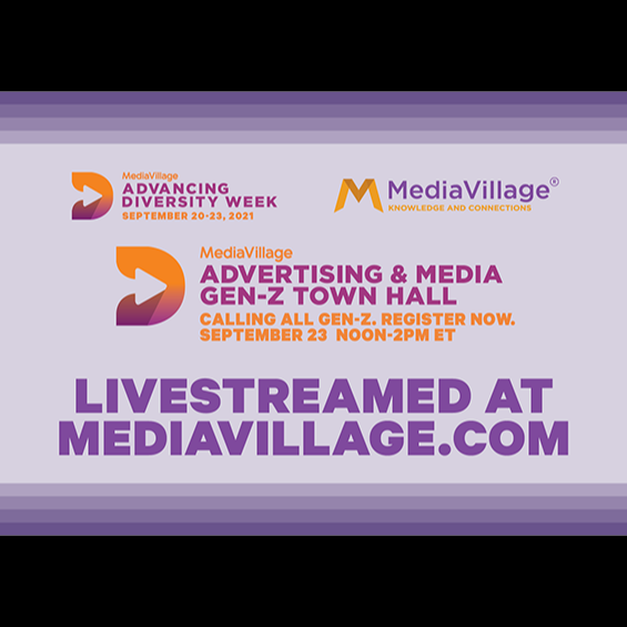 Cover image for  article: Media and Advertising GenZ Community Town Hall Sept. 23 12-2 p.m. ET