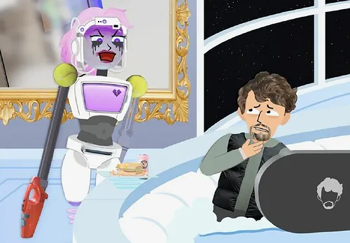 Animated Web3 Series "Space Junk" Proves AI Can Do Vocal Work -- But Can It Write?
