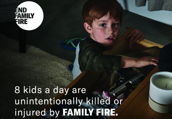 Ad Council Enlists the Media Industry to “End Family Fire”