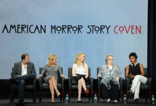 Cover image for  article: TCA 2013: Kathy Bates Kicks Butt for FX. Reelz Renews JFK Debate - Ed Martin
