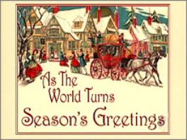 Cover image for  article: "As The World Turns'" Unique Christmas Gift to Us