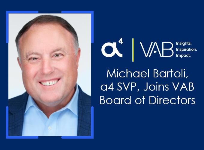 Cover image for  article: a4 Advertising’s Senior Vice President Michael Bartoli Joins VAB Board of Directors