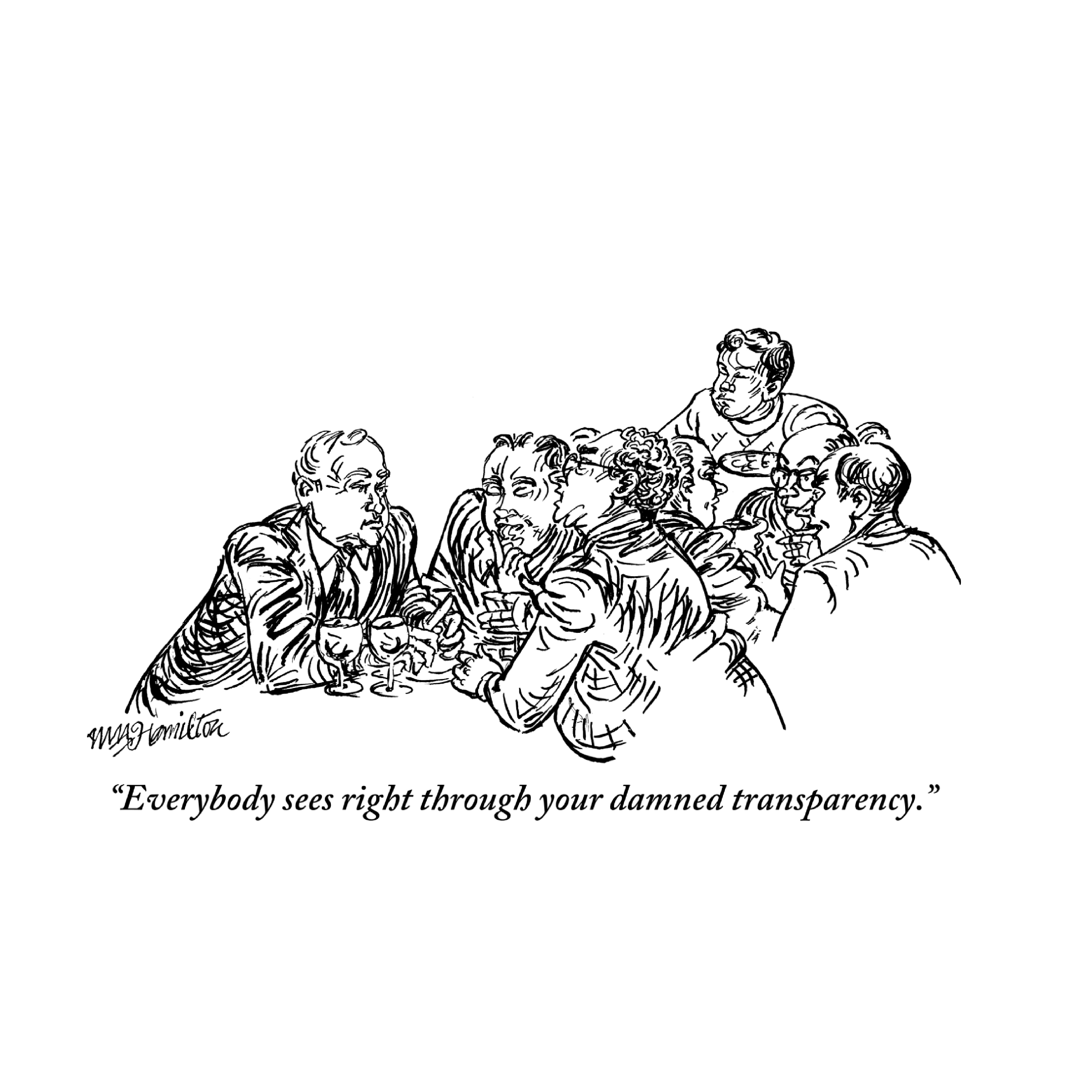 Cover image for  article: Industry Transparency Is a One-Way Mirror