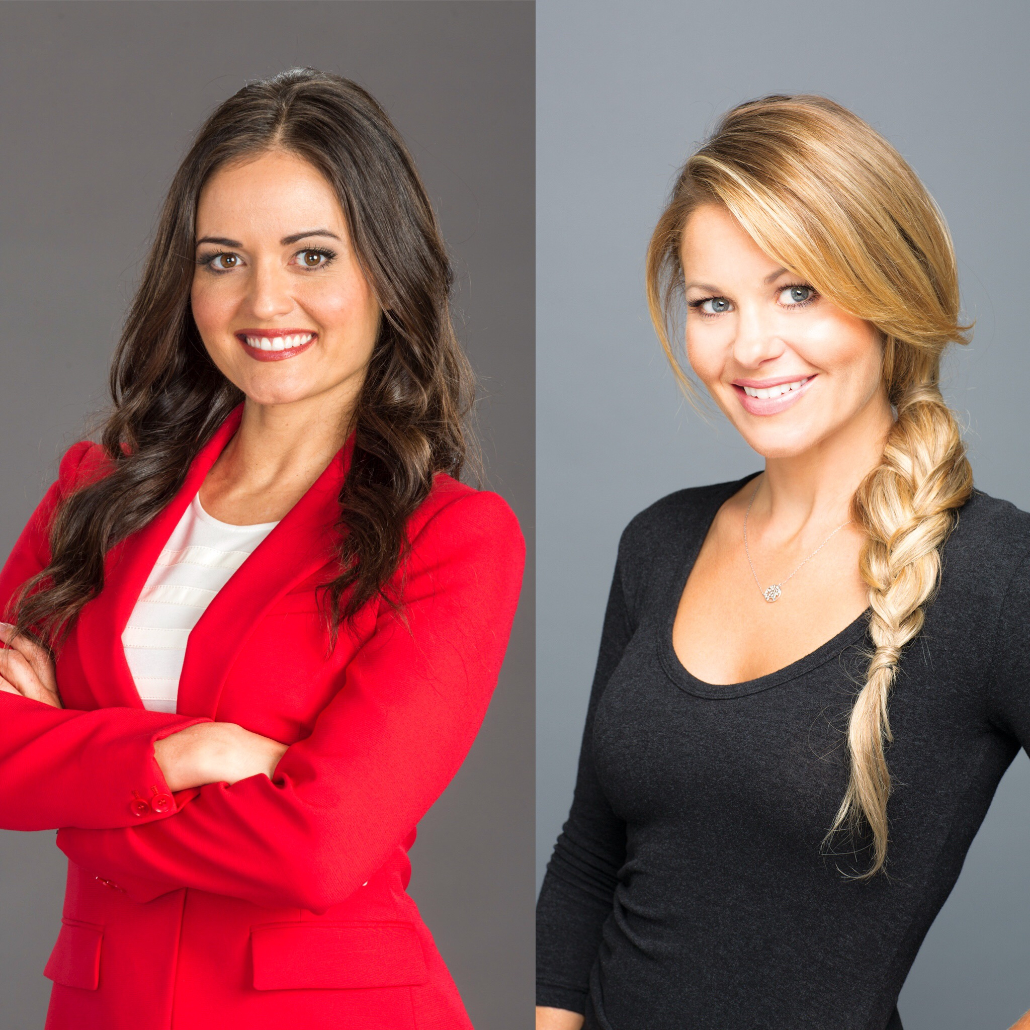 Cover image for  article: Podcast: Hallmark Stars Danica McKellar and Candace Cameron Bure