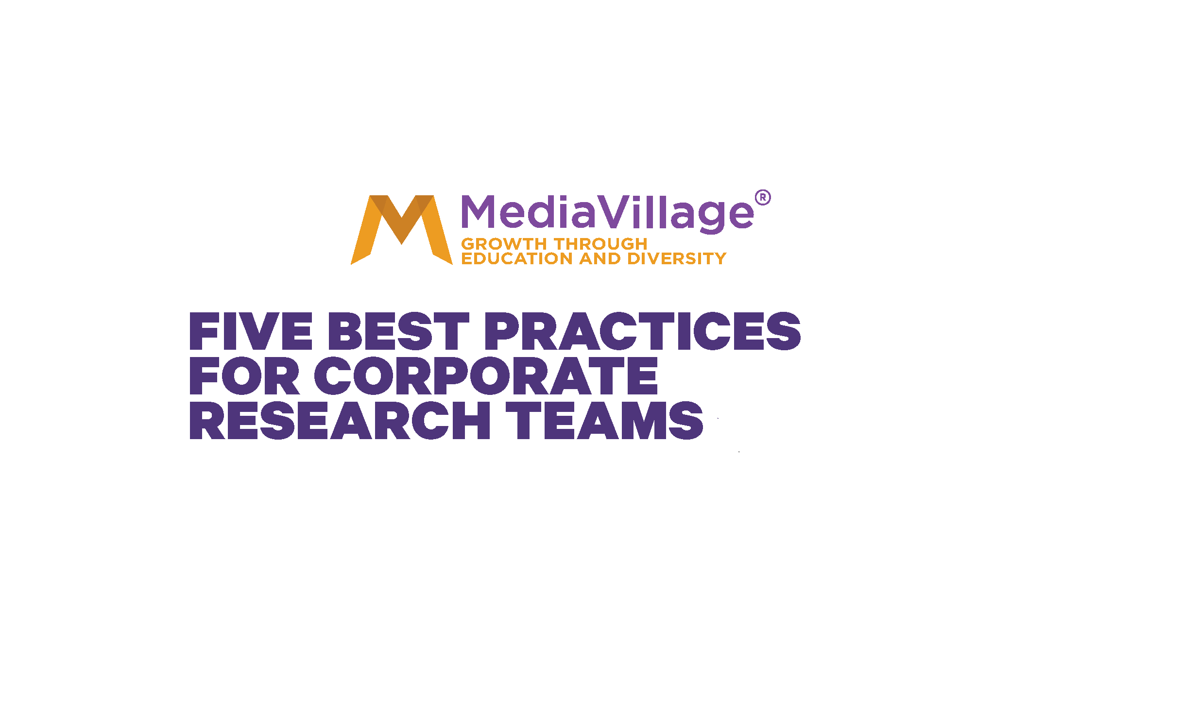 Cover image for  article: Corporate Best Practices for Research Leaders