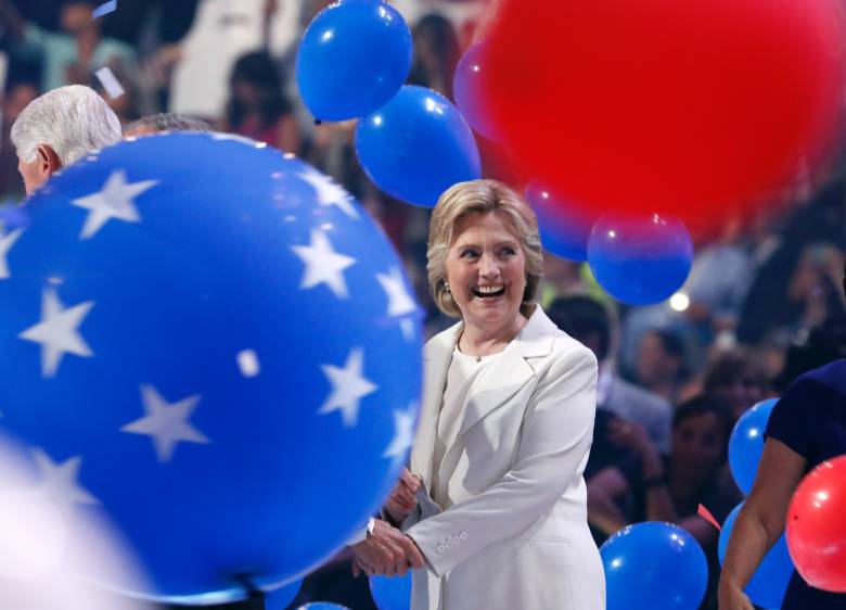 Cover image for article: Hillary Clinton Accepts Historic Nomination and More: Gender News Weekly